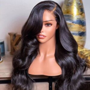 Glueless Closure Wig 6x6 - Close-up Texture