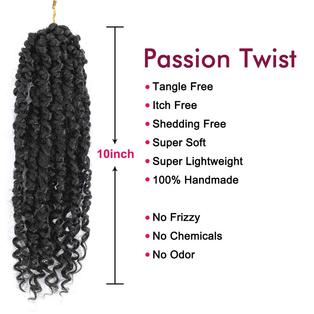 Pre-Twisted Passion Twist Hair – Soft, Lightweight Crochet Braids | Protective Style