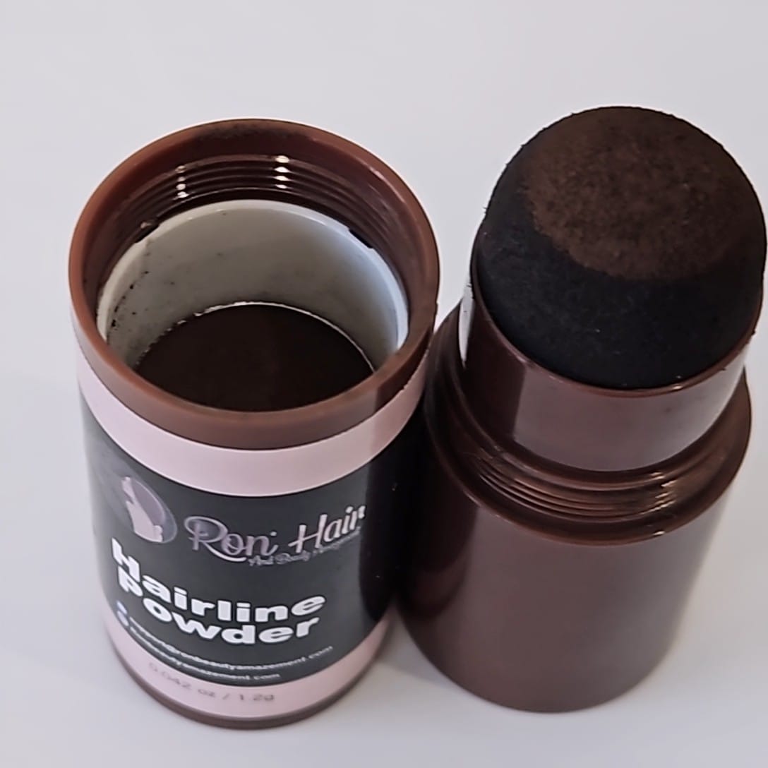 Hairline Powder – Root Touch-Up & Edge Filler for Natural-Looking Hairlines