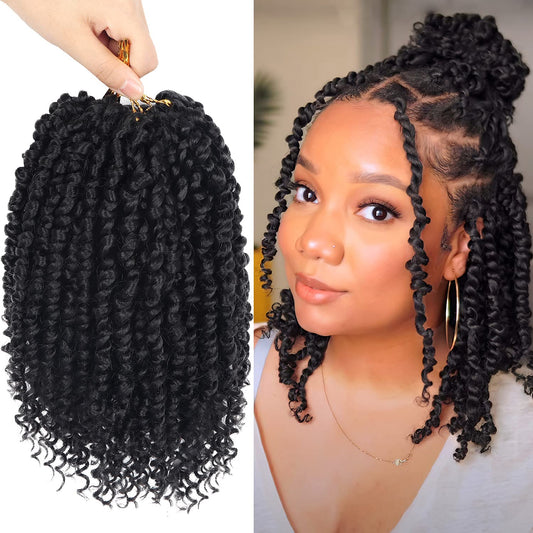 Pre-Twisted Passion Twist Hair – Soft, Lightweight Crochet Braids | Protective Style