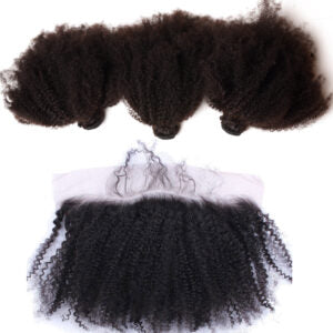 Afro Kinky Human Hair Bundles – 100% Virgin Hair for Natural 4B/4C Texture