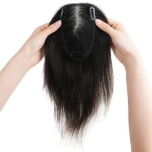 ✨ 3.5″x5.5″ Lace Hair Topper – 100% Human Hair for Natural Coverage