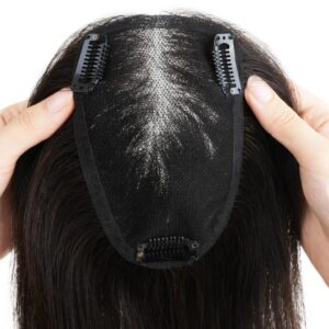 ✨ 3.5″x5.5″ Lace Hair Topper – 100% Human Hair for Natural Coverage