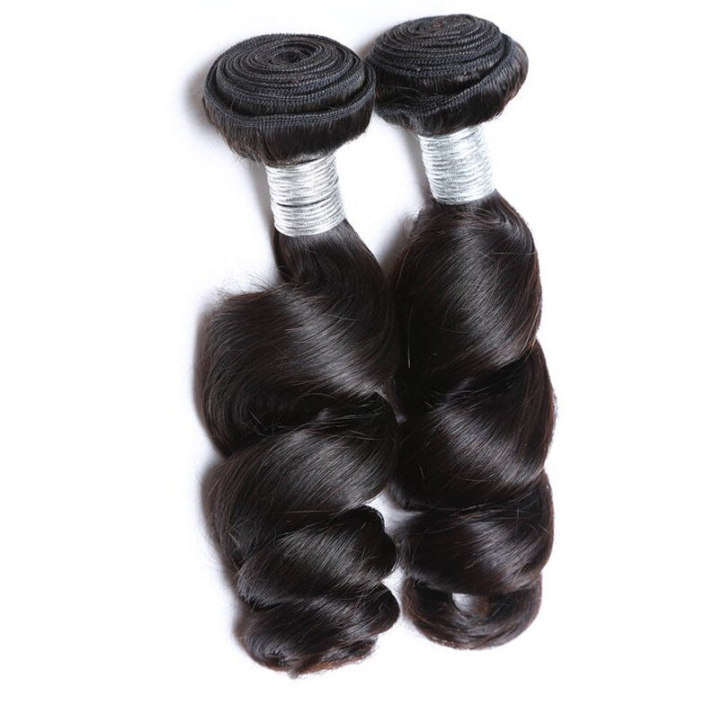 100% Human Hair Loose Wave Weft– Soft, Lush, and Long-Lasting Virgin Hair Bundles