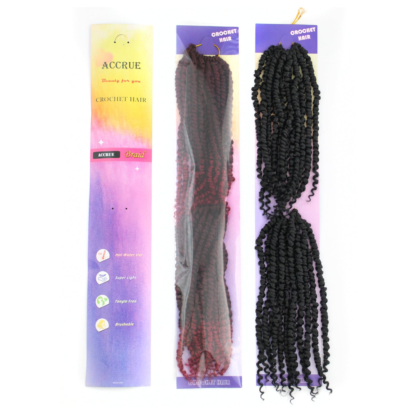 Pre-Twisted Passion Twist Hair – Soft, Lightweight Crochet Braids | Protective Style