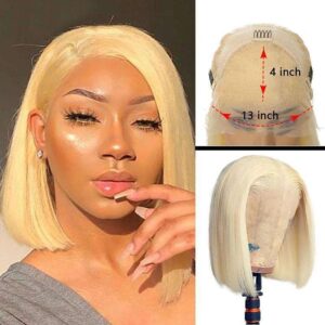 613 Blonde Wig - Close-up Hairline Detail