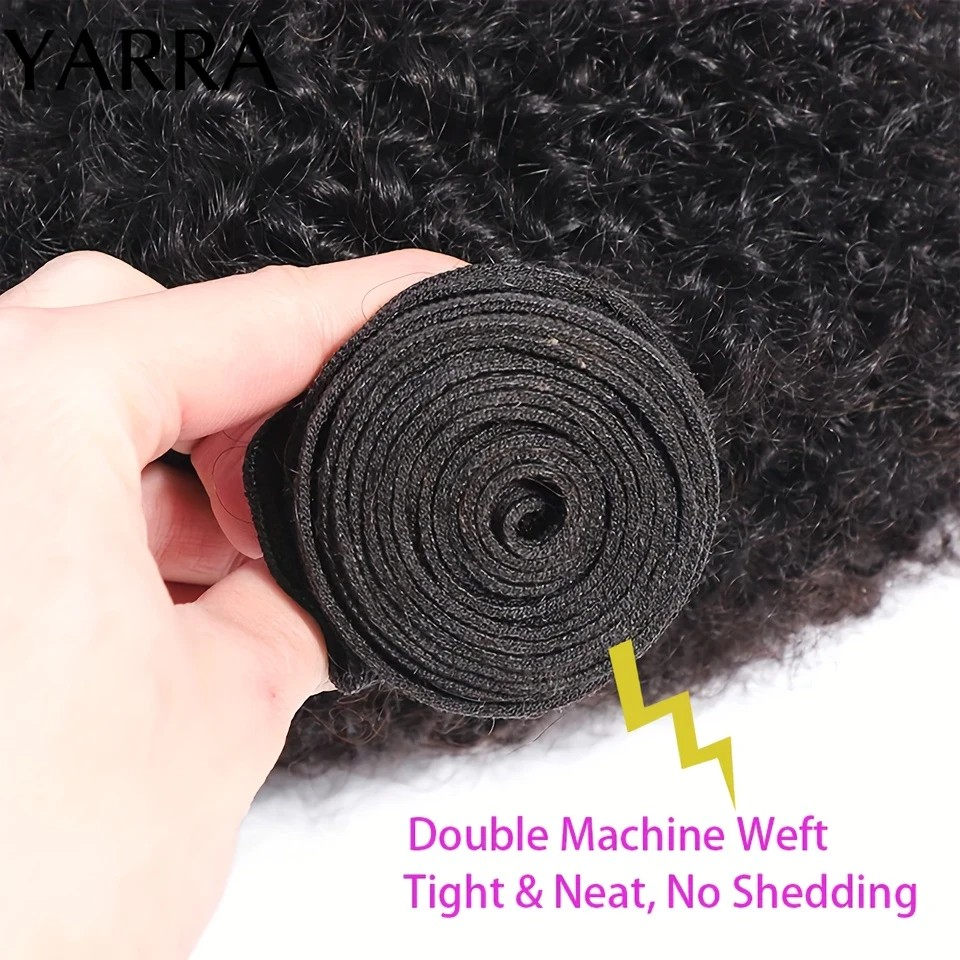 Afro Kinky Human Hair Bundles – 100% Virgin Hair for Natural 4B/4C Texture