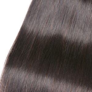 1B Human Hair Straight Extension