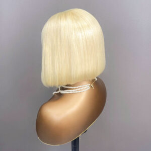 613 Blonde Closure Wig - Vibrant Color & Natural Flow