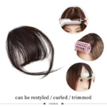 Straight Bangs with Clip Extensions
