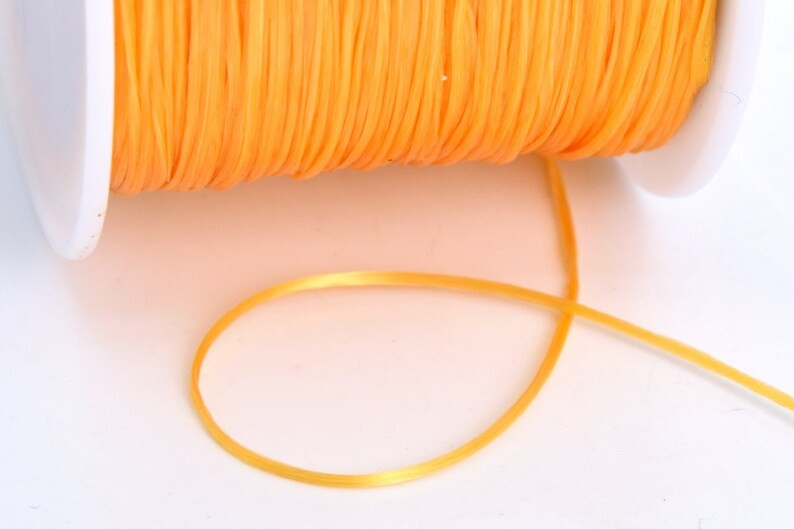 Elastic Crystal String – Clear Stretch Cord for Wig Making, Beading & Crafts