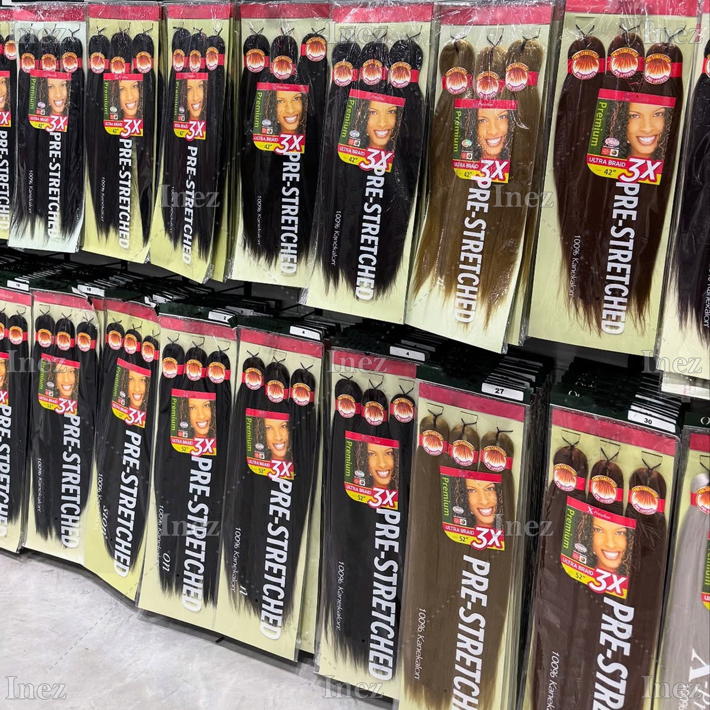 X-Pression 3X Pre-Stretched Ultra Braid – 52" Kanekalon Braiding Hair